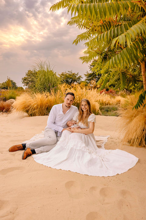 Outdoor Babyshooting mit Naturkulisse in Nienburg, Verden