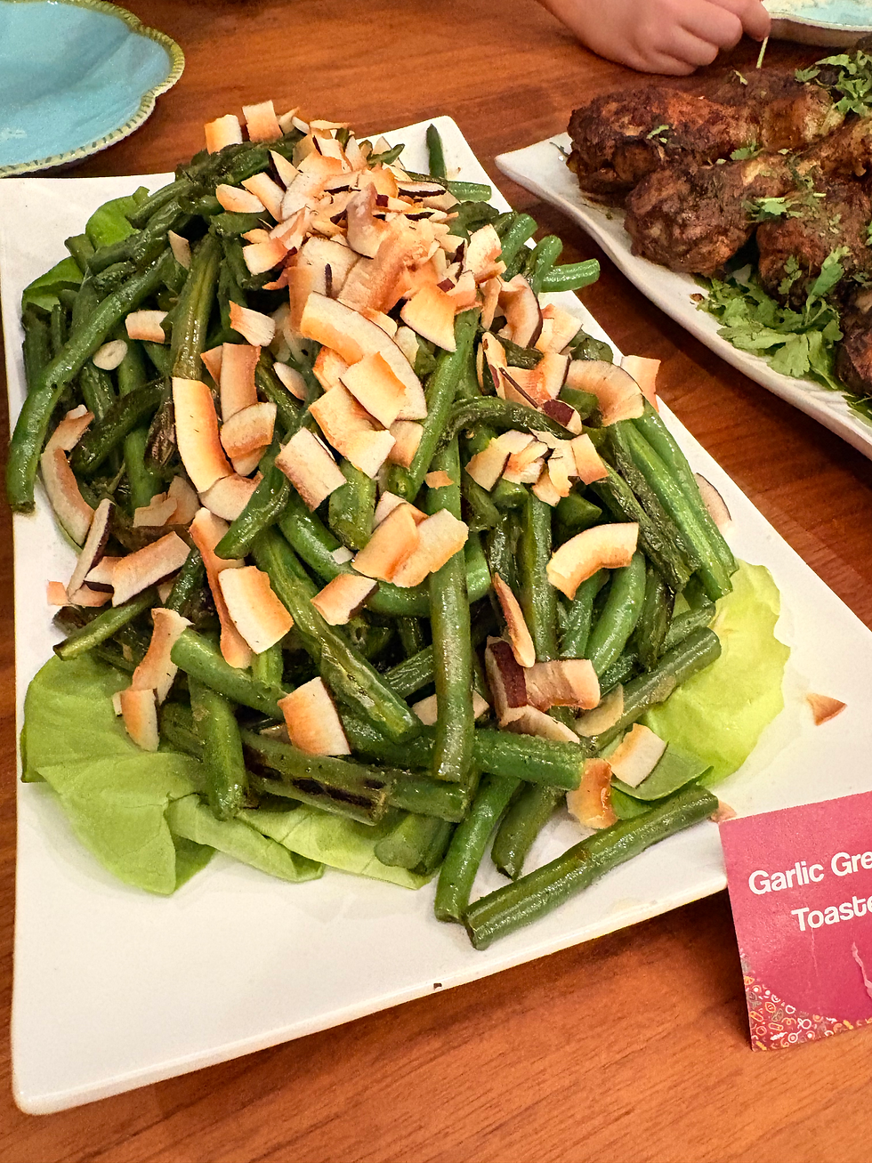 garlic green beans