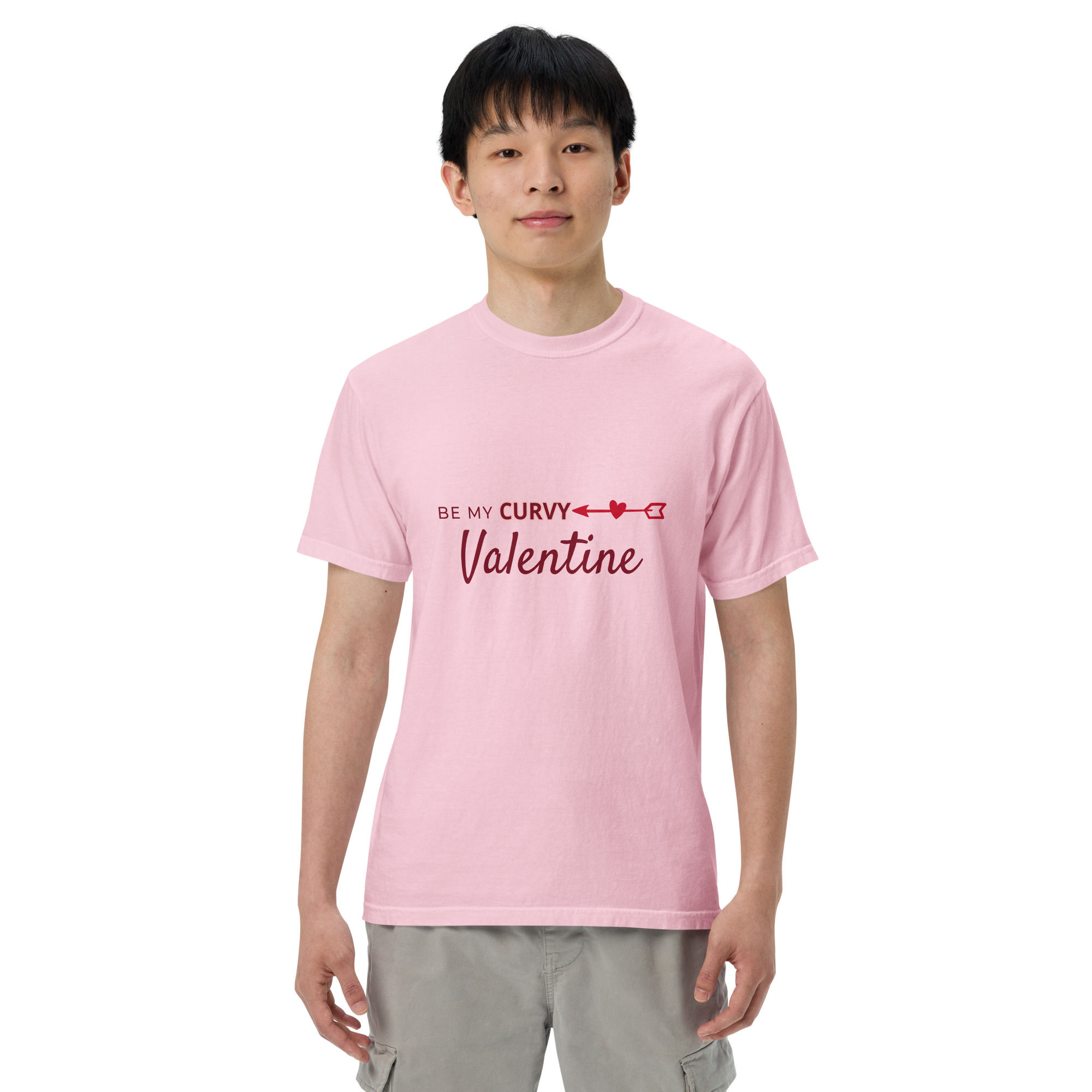 Be My Curvy Valentine Unisex t-shirt