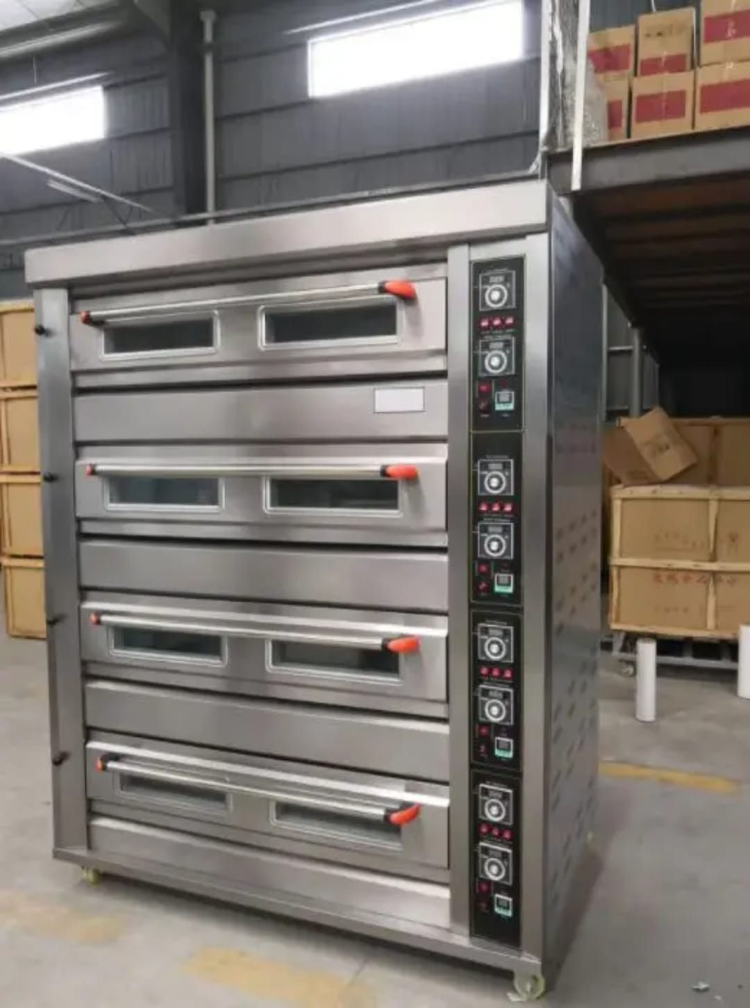 4 Deck 12 Tray Electric Oven