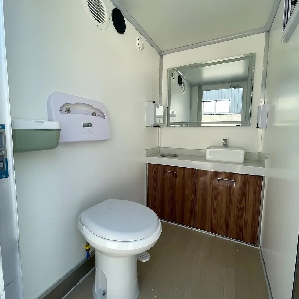 Thumbnail: VIP Portable Restroom Trailer - 2-Station Luxury Mobile Bathroom