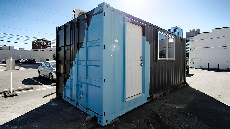 Thumbnail: Fully Equipped 20ft Shipping Container Home