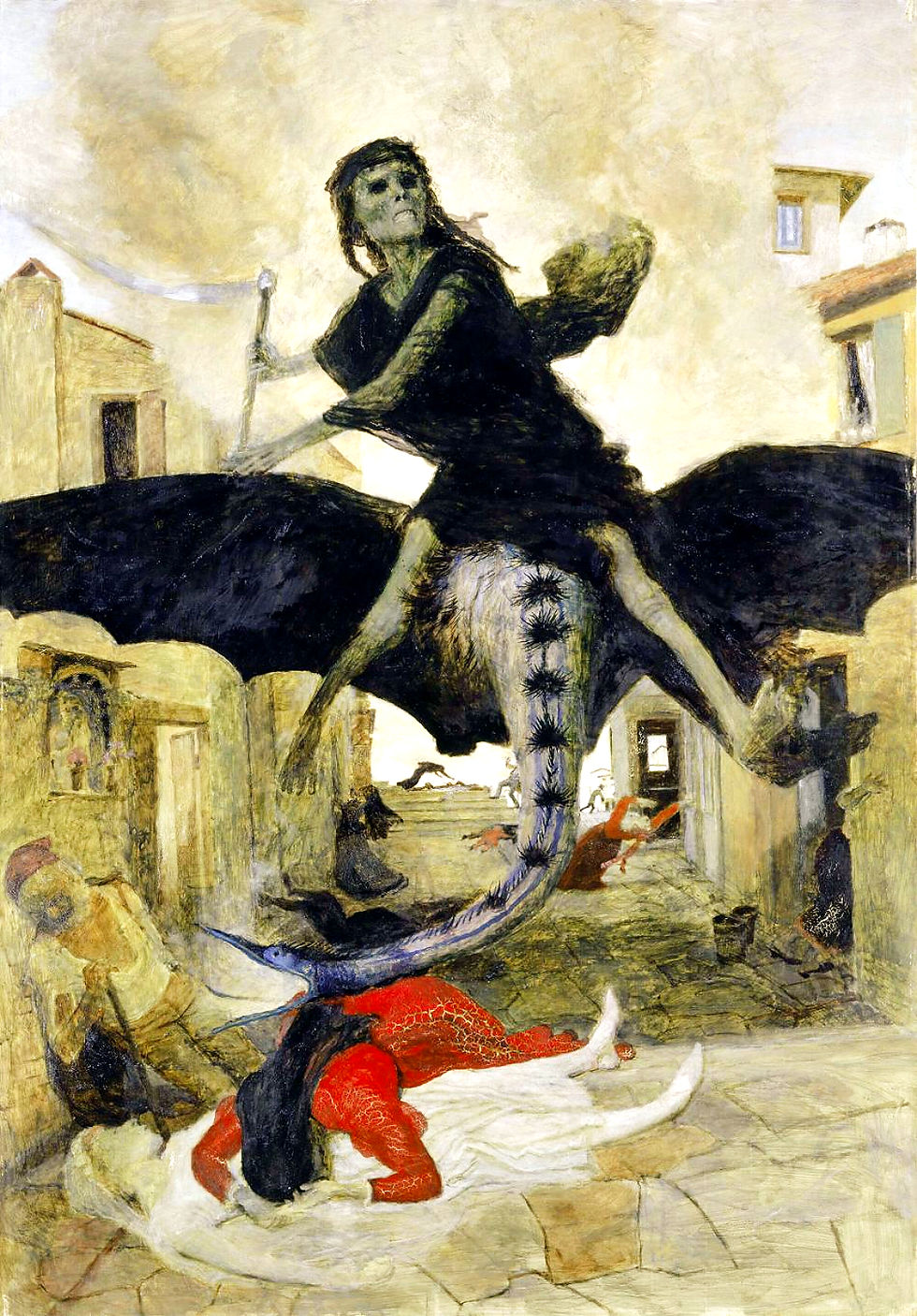 Arnold Böcklin, La Peste, 1898