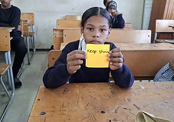 A positive mind can create a positive world! 🌟Today’s session at our My Chance Program wa