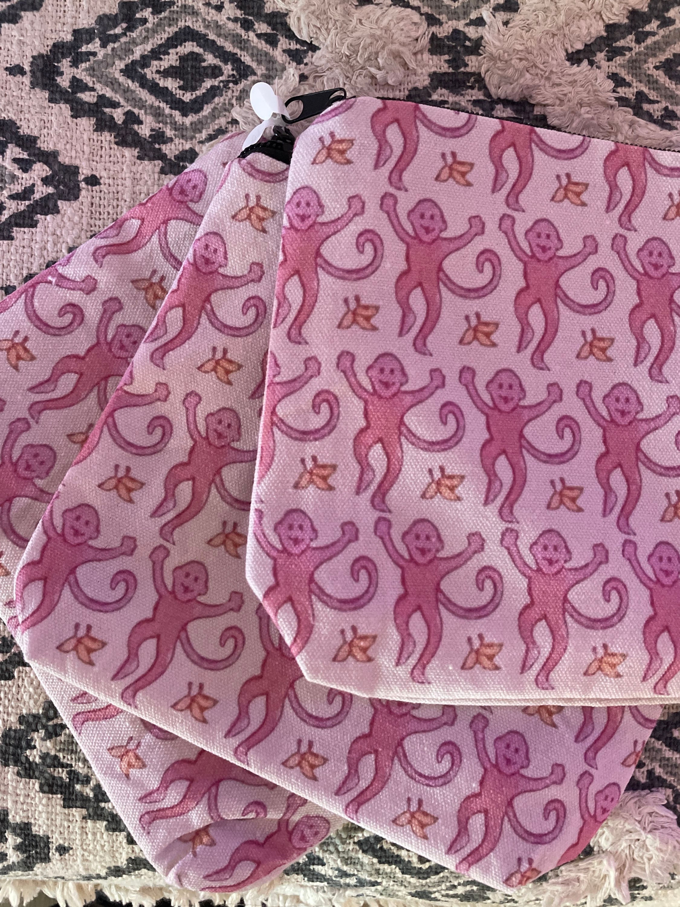 Jewels with Leigh monkey pouch