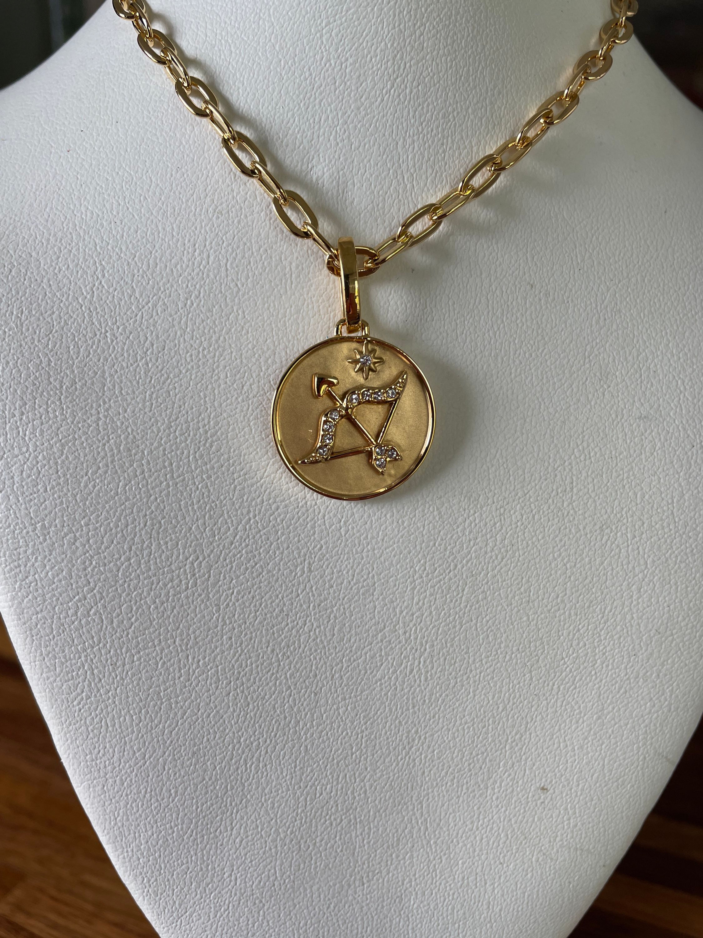 Touchstone zodiac collection necklace
