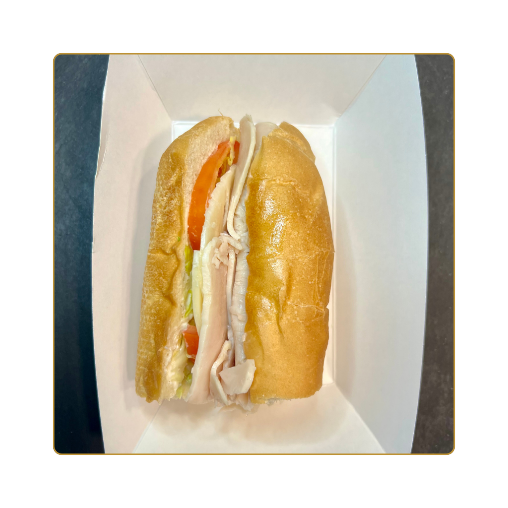 Tuesday: Turkey & Cheese Sub