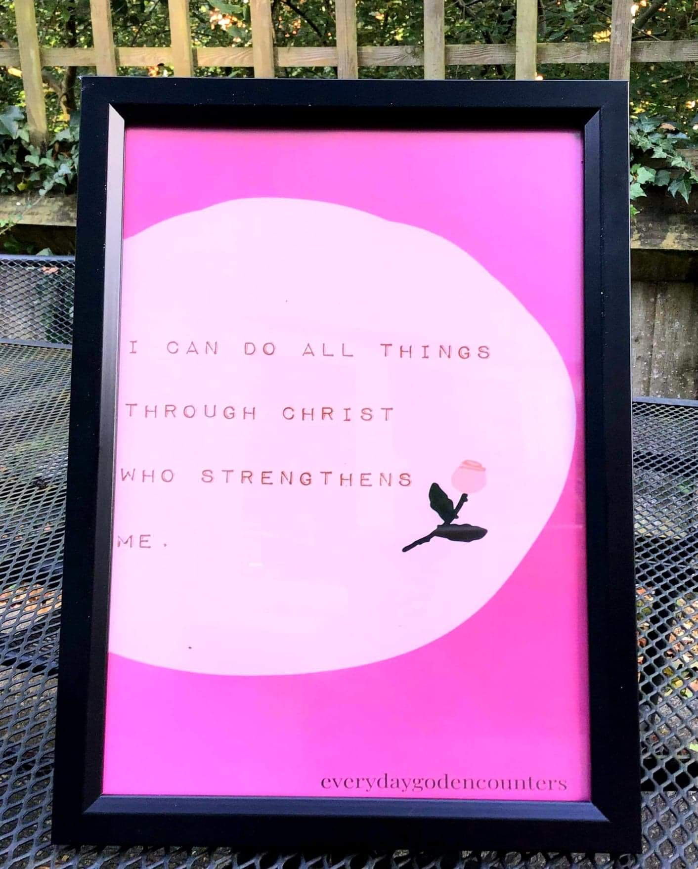 (FRAMED) Bible Verse Prints