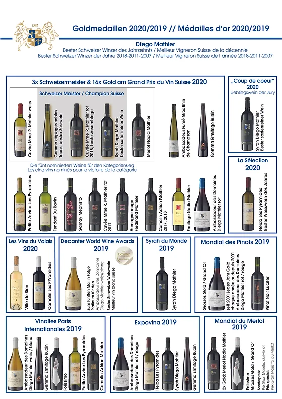 auszeichnungen adrian diego mathier nouveau salquenen