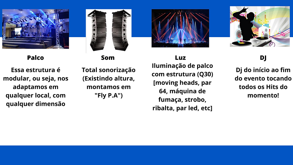 Nós sempre nos adaptamos ao seu tipo de festa, o nosso único objetivo é colocar as pessoas para pular, cantar, dançar, fazer trenzinho, etc...Banda para festa de 15 anos