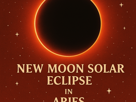 Ignite Your Power: The Aries New Moon Solar Eclipse