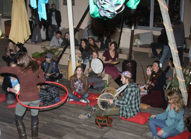 trilogy full moon drum circle