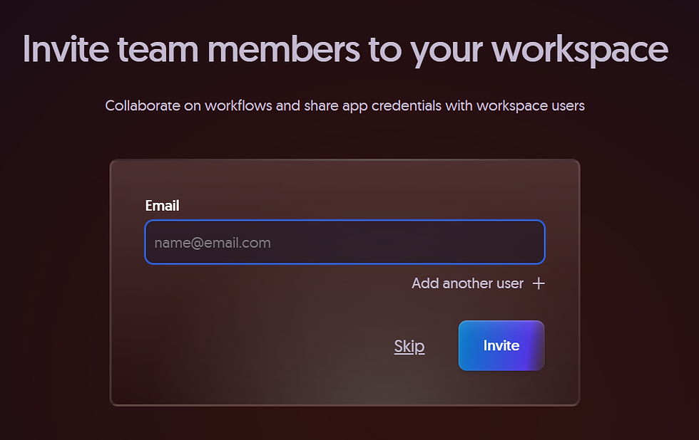 Inviting Team Member's to Your n8n Workspace