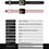 Thumbnail: Smart Watch With Bracelet - Black