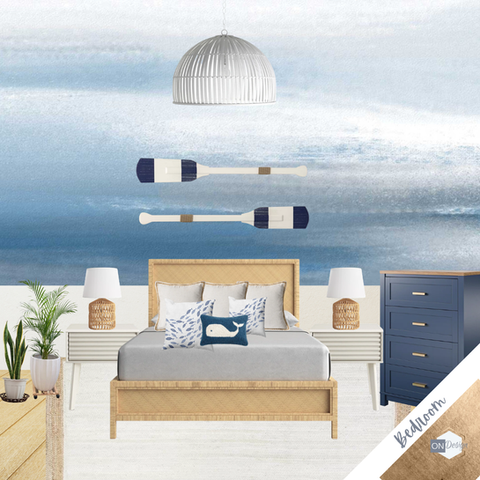 Coastal New England / Cape Cod Bedroom Design