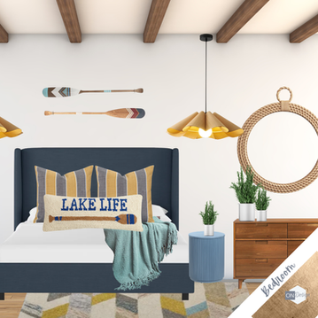 Lake House Bedroom Design 2
