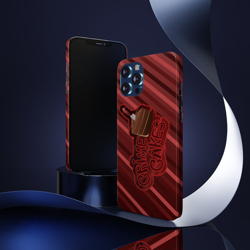 Devil's Food Cake Slim Phone Cases | Crime Cakes