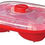 Thumbnail: BRAND NEW Sistema Microwave Egg Poacher For 4 Eggs Red Colour