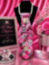 Pretty in Pink Glam Tie