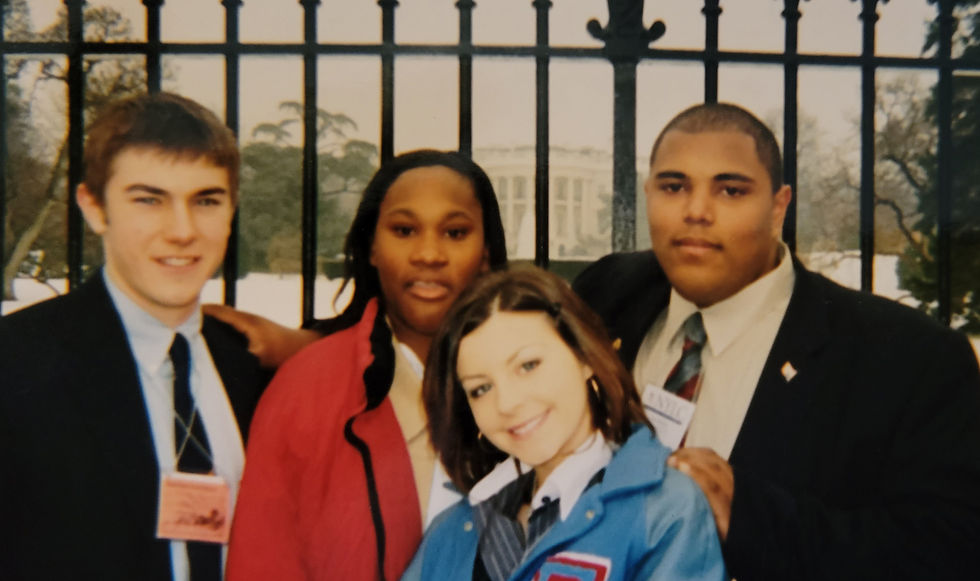 Carl Evans Student Leader Washington DC 2003