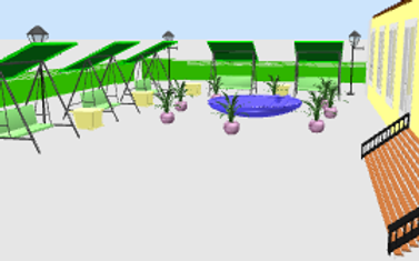 Это рисунок в формате 3d "Фонтанчик на Октябрьской"