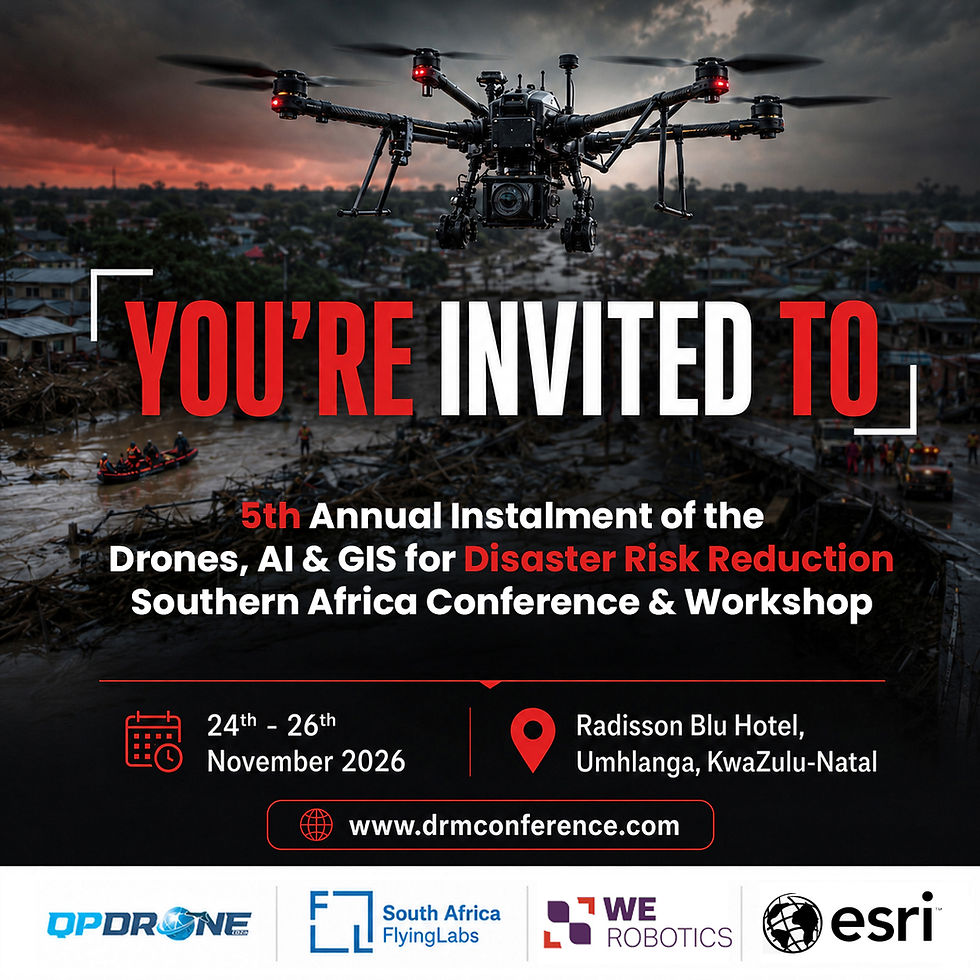 Why You Should Attend the 5th Annual Drones, AI & GIS for Disaster Risk Reduction Southern Africa Conference & Workshop