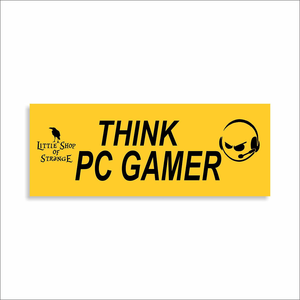 Thumbnail: STICKERS: 'Think' Car Stickers