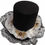 Thumbnail: STEAMPUNK: White steampunk Tophat
