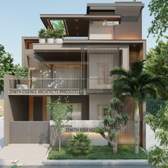 34FT X 61FT HOUSE
HOUSE ELEVATION
HOUSE FRONT
MODERN HOUSE