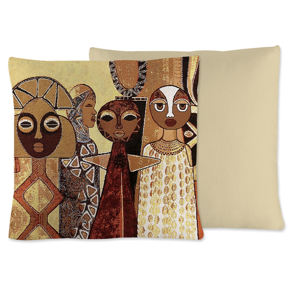 WINDOWS 2 AFRICA CUSHION COVER