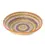 Thumbnail: 14" Rainbow Stripe Senegalese Grain Basket