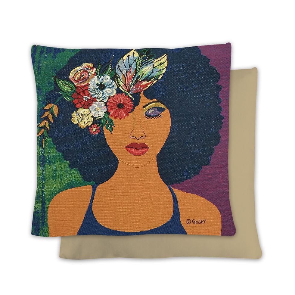 Believe, Blossom & Become Cushion Cover