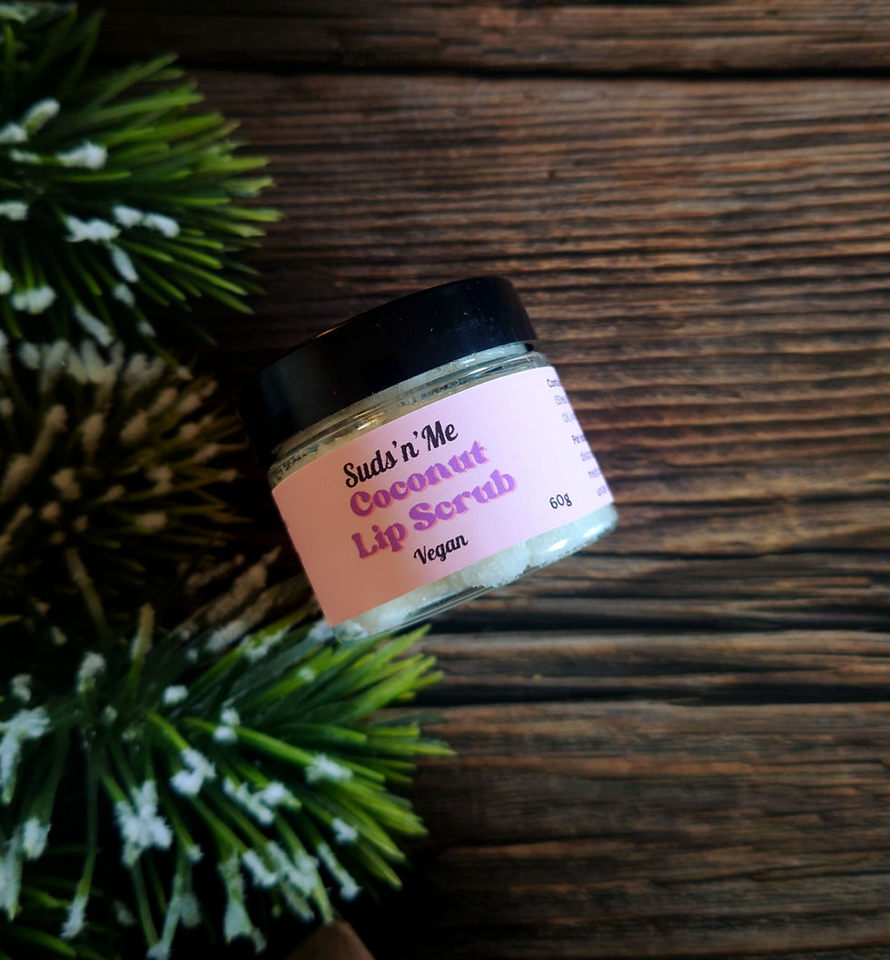 Coconut Lip Scrub (Vegan)