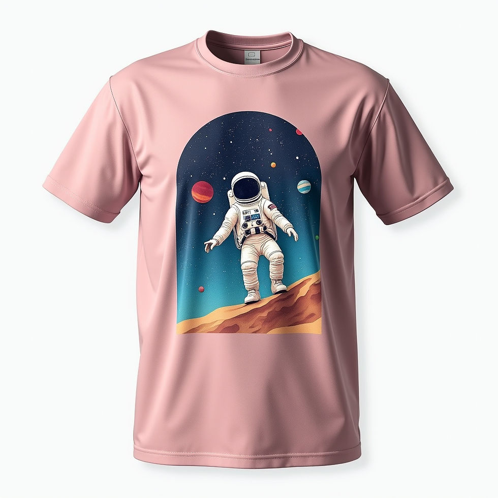 Camiseta Astronauta Estrelado