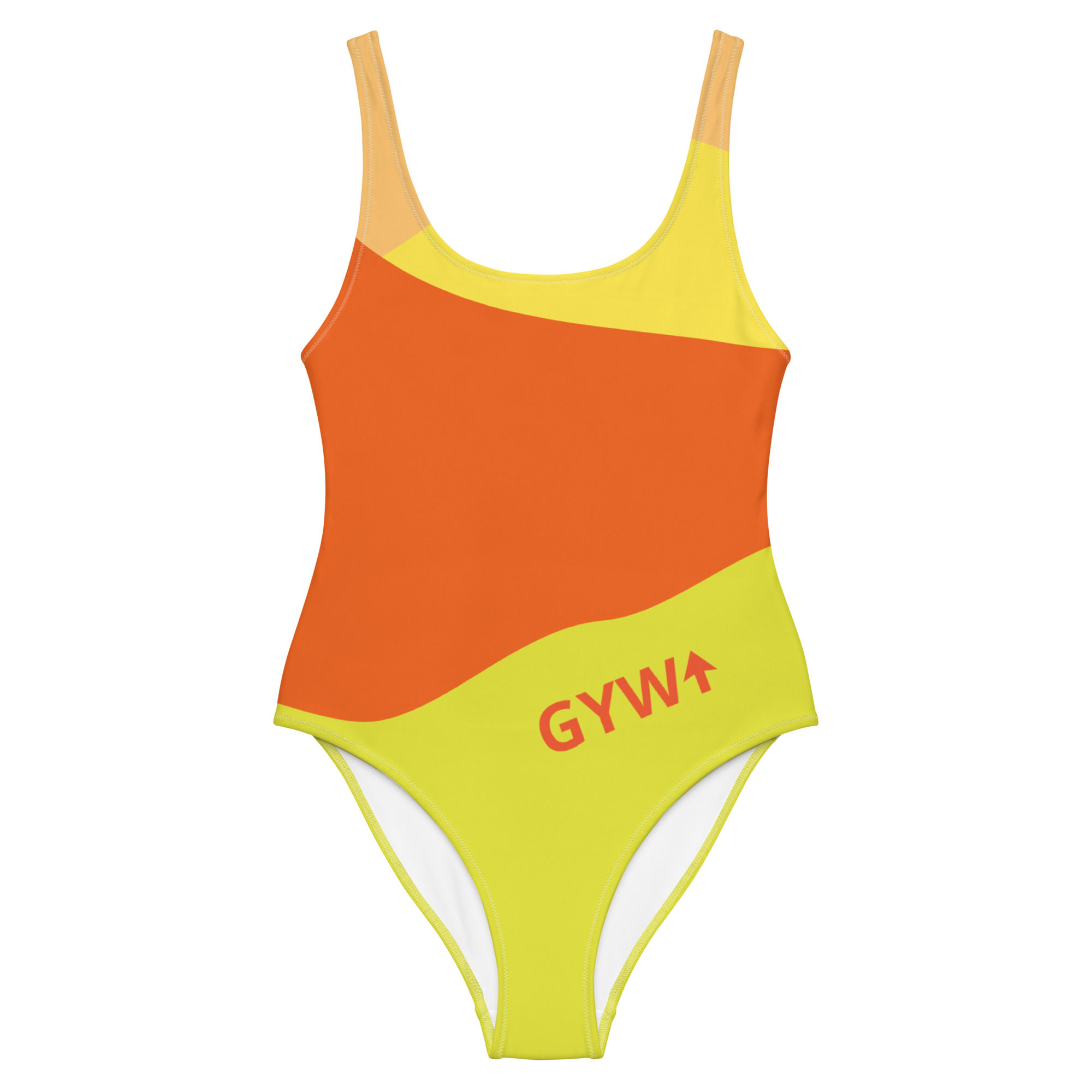 Multi-Colored One-Piece Swimsuit