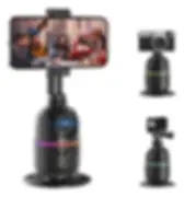 Tripode Desktop Gimbal P03 Soporte 360 Rotativo Color Negro Negro