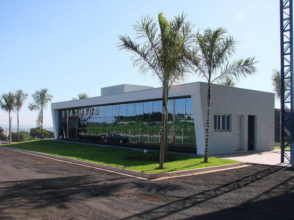 projeto de arquitetura pele de vidro moderno
