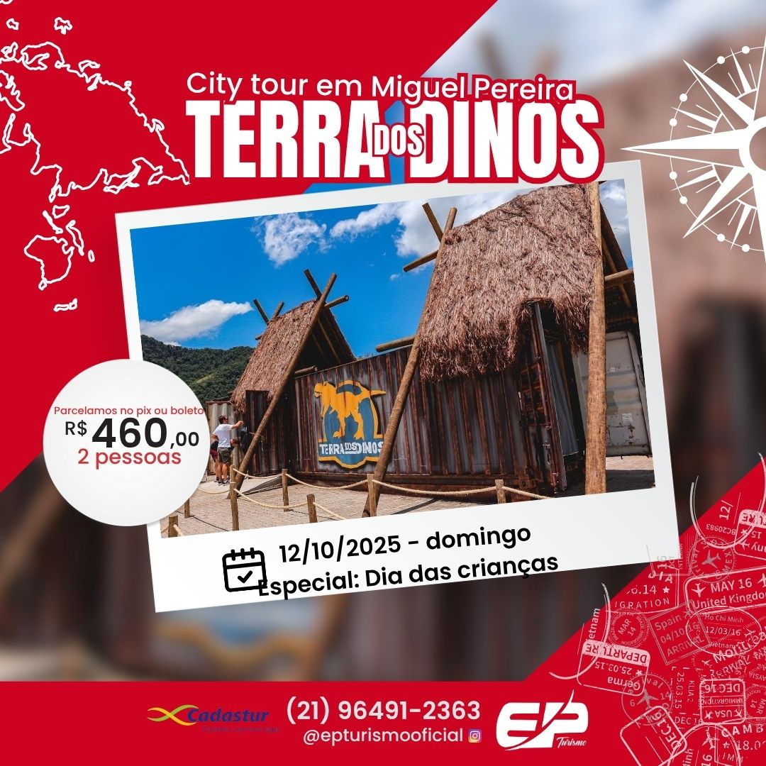 Viagem Terra dos Dinos 