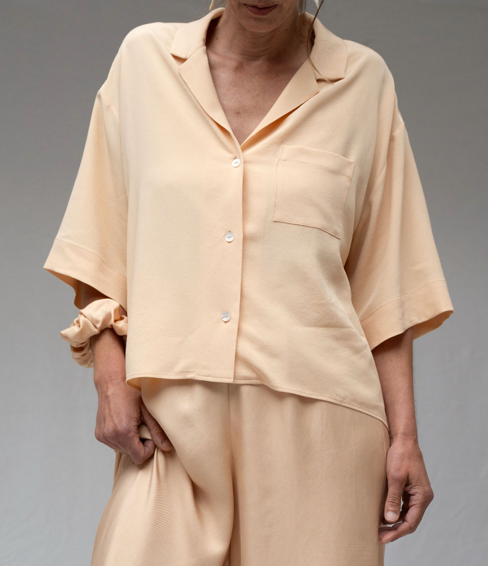 Thumbnail: Nude Silk Shirt