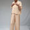 Miniature : pantalon soie nude