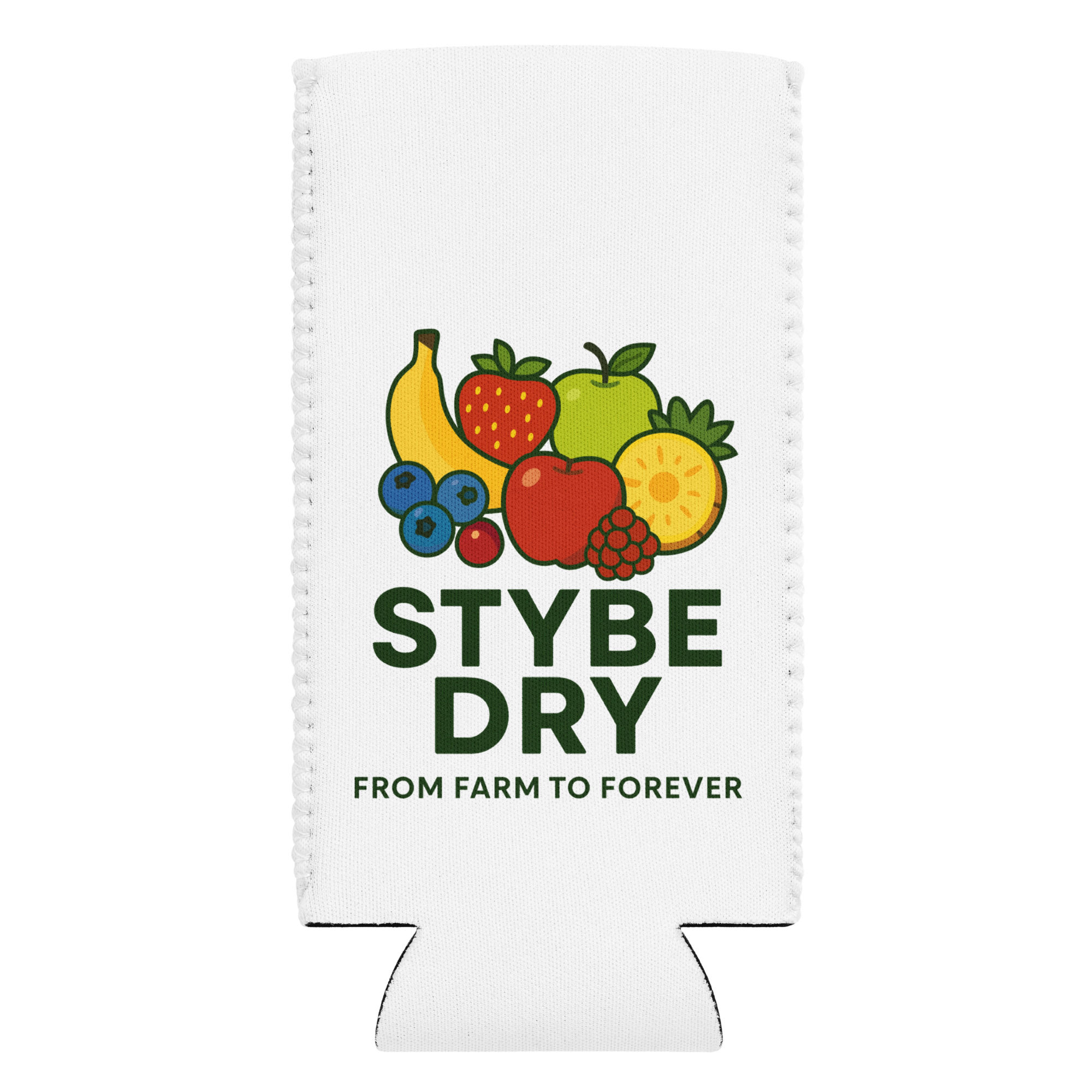 Stybe Dry 12oz Slim Can Cooler