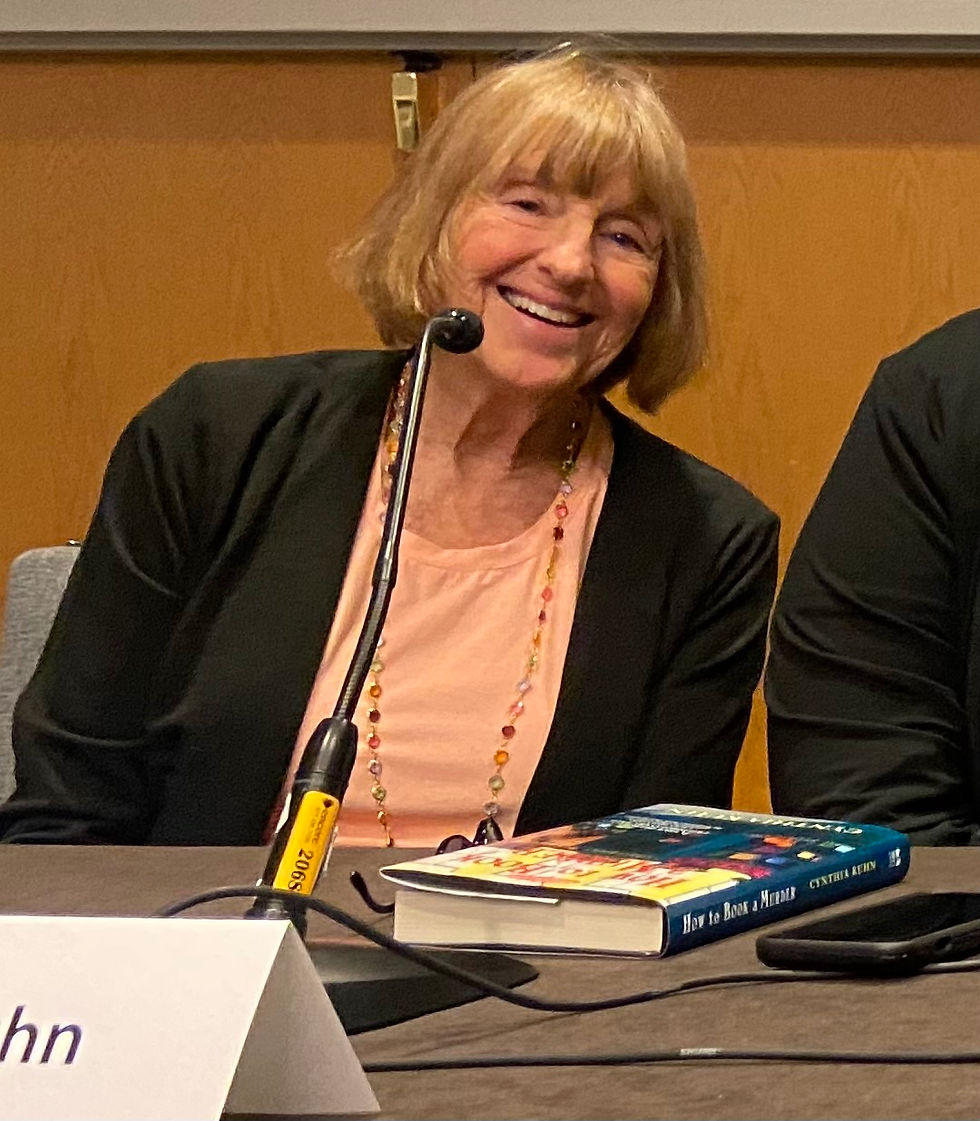 Glenda Caroll, panelist at Bouchercon