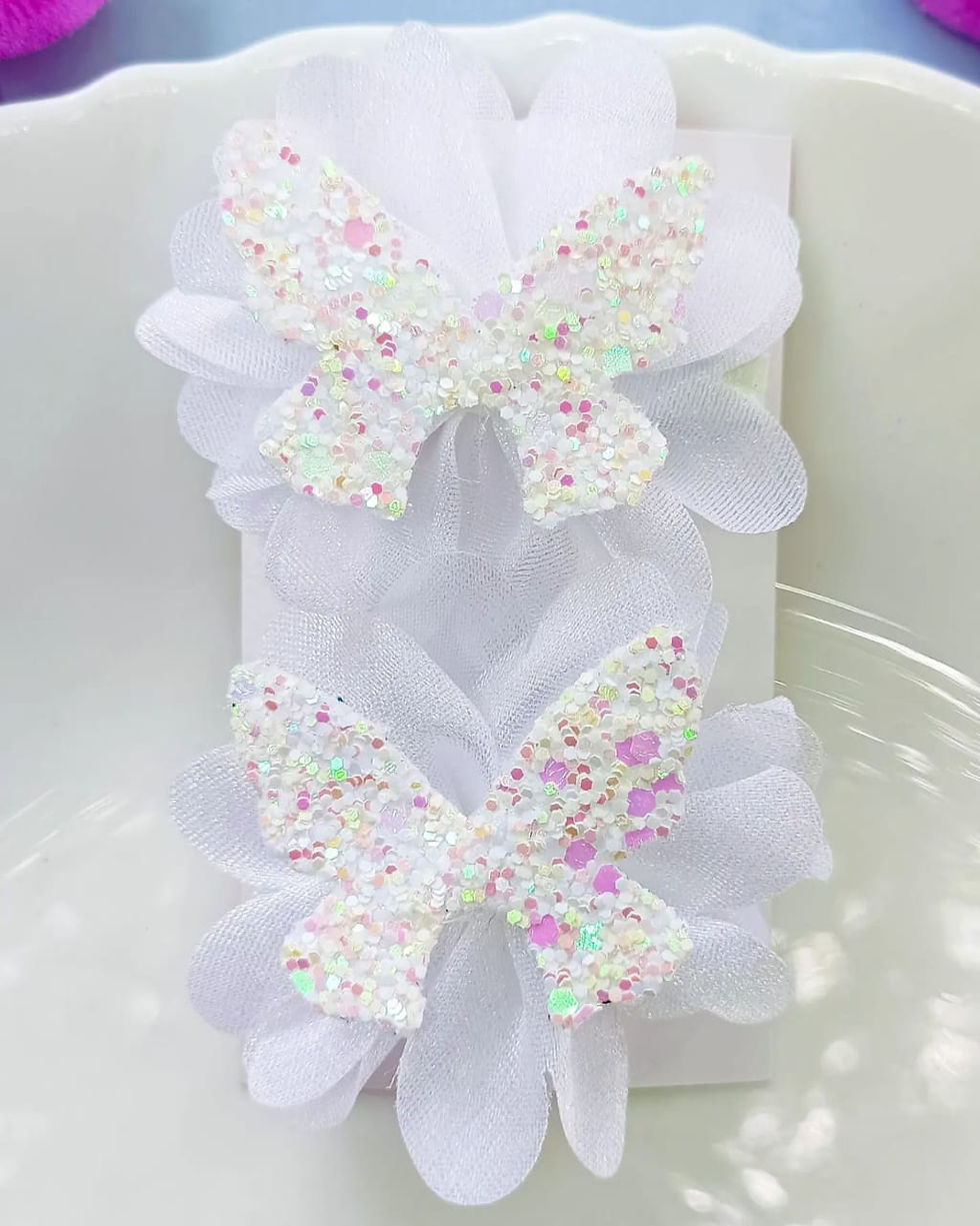 Thumbnail: Flower Butterfly Clip 2