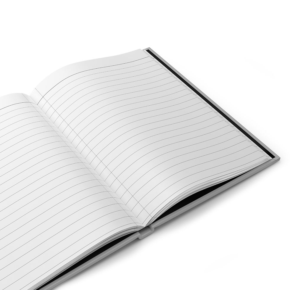Thumbnail: YHJ Grey Hardcover Journal Matte