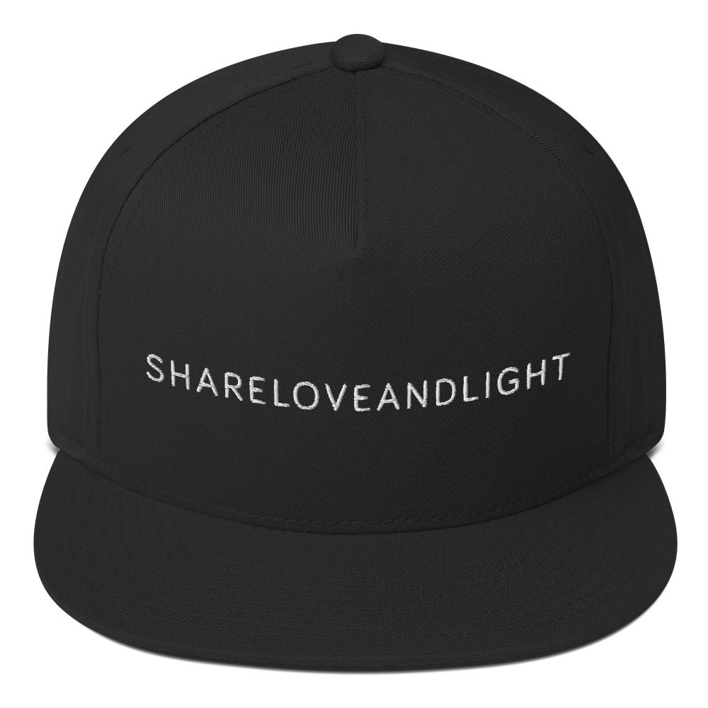 SHARELOVEANDLIGHT Flat Bill Cap