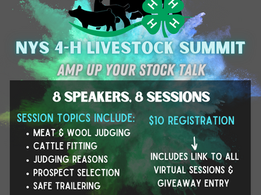 3rd Annual 4-H Livestock Summit starts this month