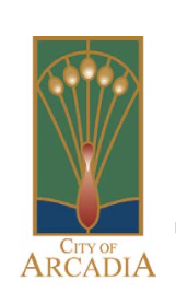 Arcadia City Council Reorganization - Tuesday, July 16, 2024