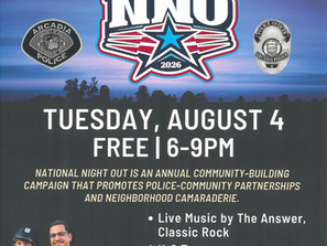 National Night Out - Tuesday, August 4, 2026