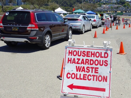 HOUSEHOLD HAZARDOUS WASTE (HHW) DROP-OFF EVENT COMING