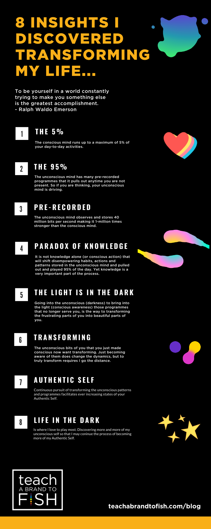 The 8 Insights I discovered transforming my life